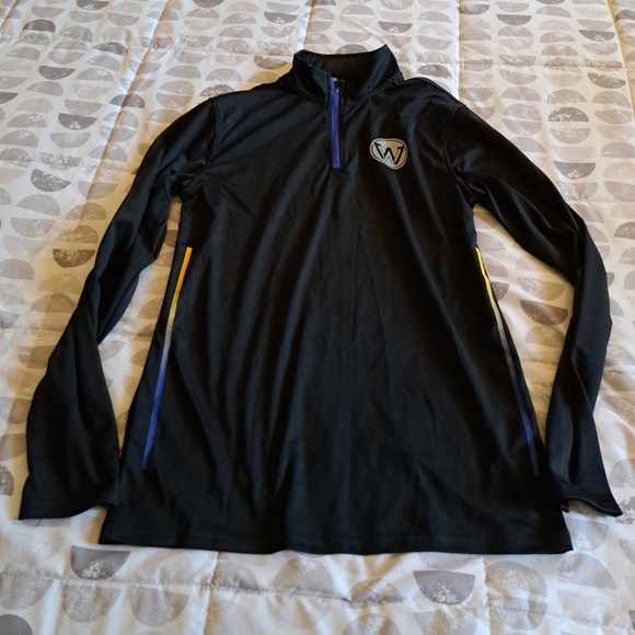 GSW drifit zip shirt Small - Picture 2 of 6